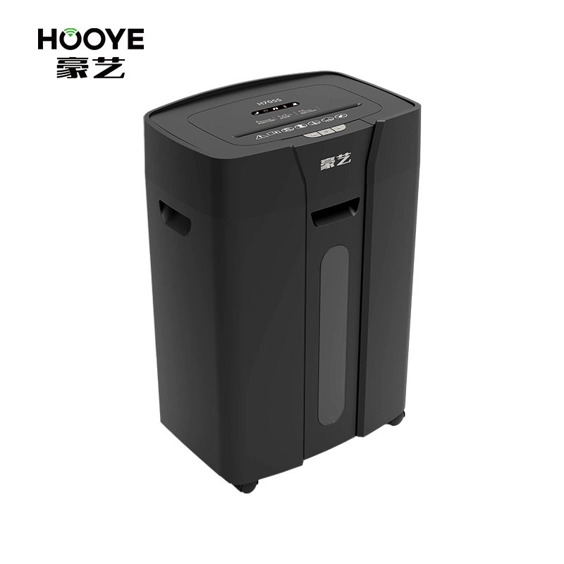 豪艺(HOOYE)H705S碎纸机 7级保密等级 26L大容量 单次碎纸张数4张 连续碎纸时间15min